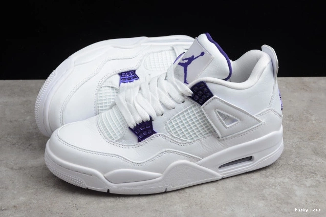 Rep Husky Jordan 4 Court CT8527-115 Purple Air 0725